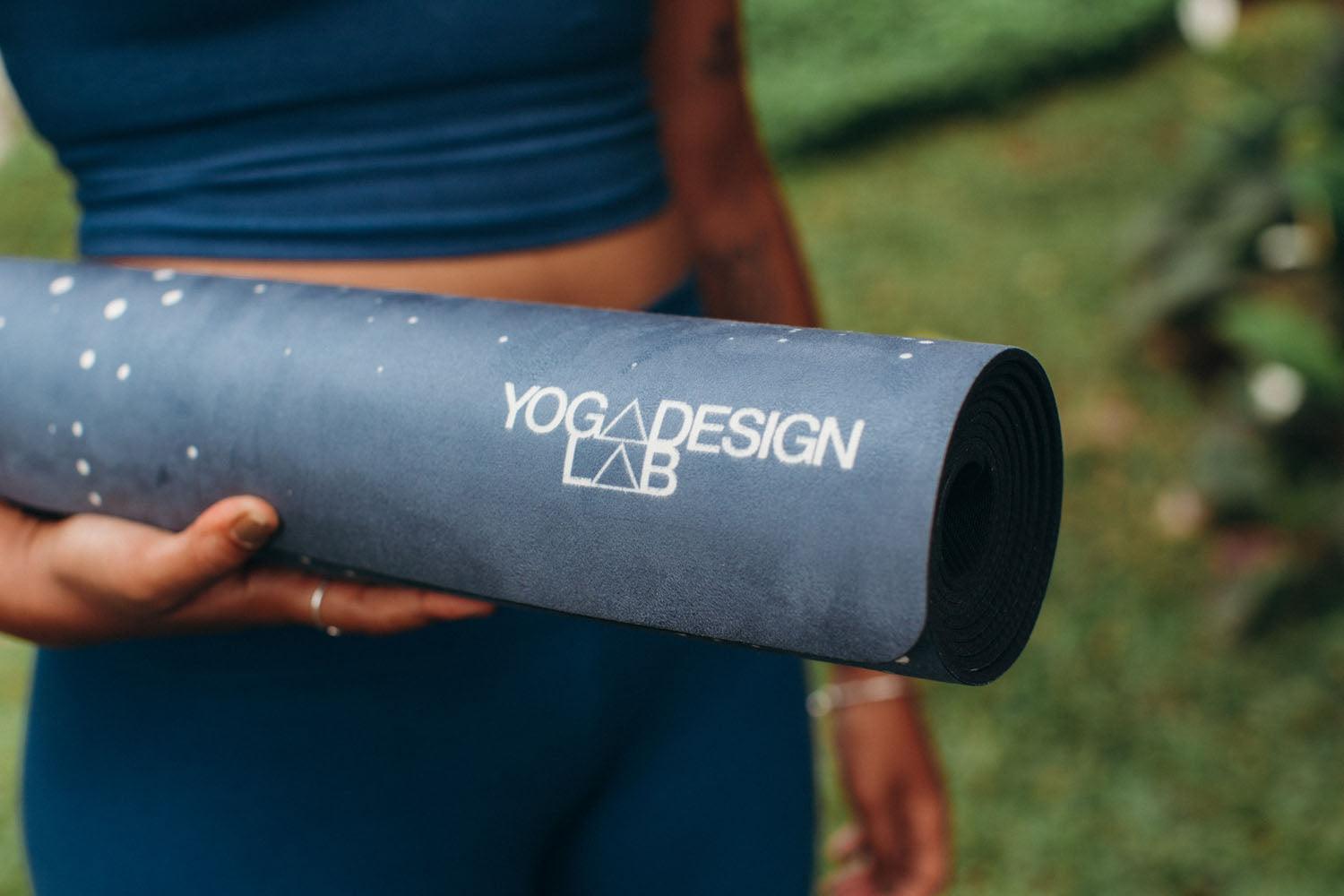 Combo Yoga Mat: 2-in-1 (Mat + Towel) - Celestial - Lightweight, Ultra-Soft - Yoga Design Lab 