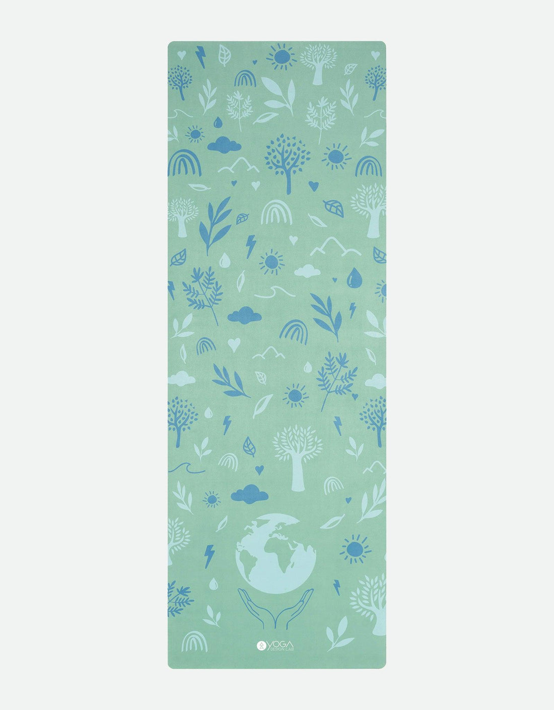 Combo Yoga Mat - Earth Green - Yoga Design Lab