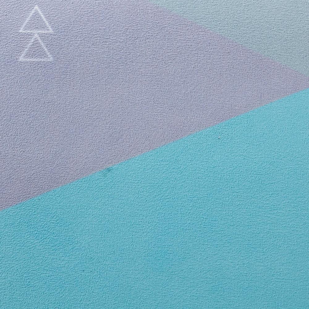 Kids Combo Yoga Mat - Geo Blue - Yoga Design Lab 