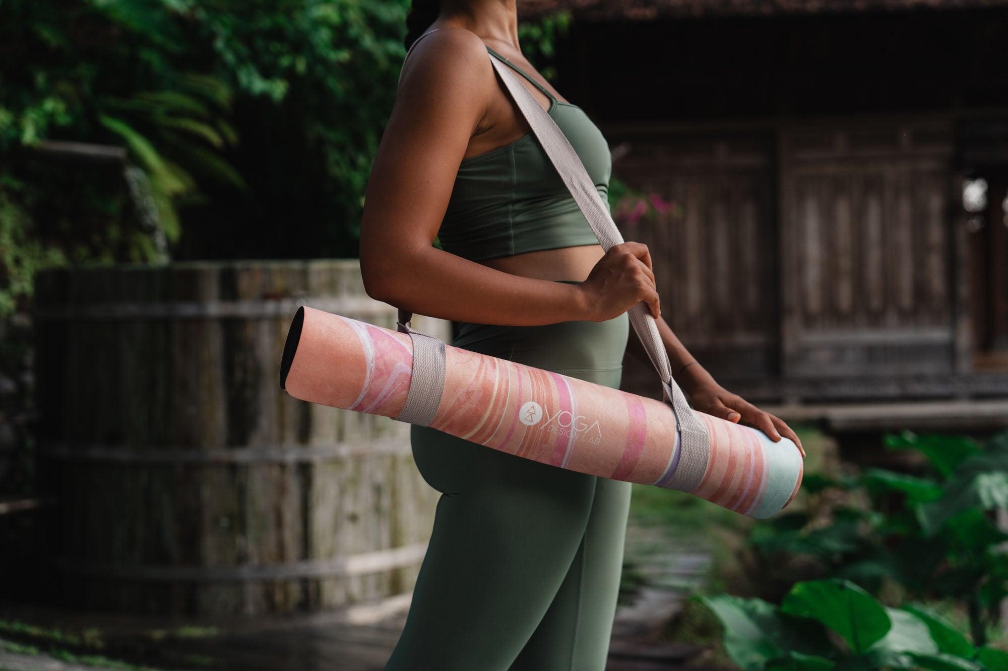 Combo Yoga Mat - Pearl - Best Yoga Mat for Hot Yoga Practices - Yoga Design Lab 