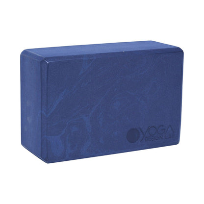 Foam Yoga Block - Navy - Yoga Design Lab 