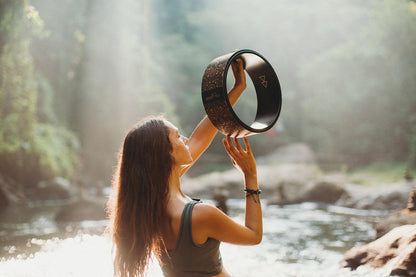 Cork Yoga Wheel - For Enhancing Yoga Poses At Home or Studio - Yoga Design Lab 