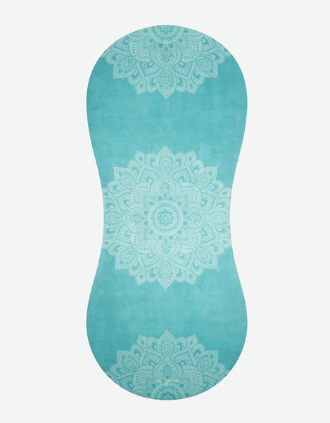 Yoga Design Lab Hand Towel in Mandala Turquoise