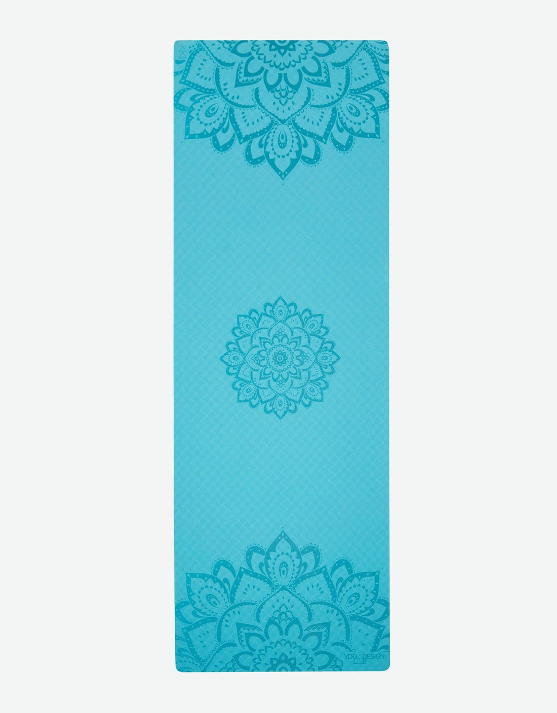 Flow Yoga Mat - Mandala Aqua - Yoga Design Lab