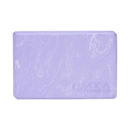 Foam Yoga Block - Lavender - Yoga Design Lab 