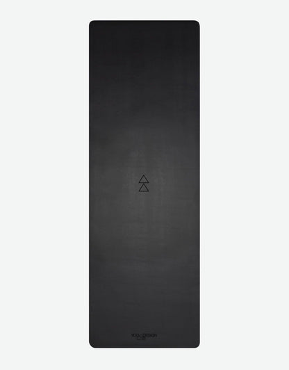 Infinity Yoga Mat - 5mm - Black/Night - Anti-Slip Yoga Mat for Poses &amp; Grip - Yoga Design Lab 