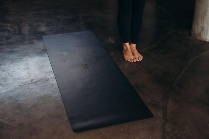 Infinity Yoga Mat - 5mm - Black/Night - Anti-Slip Yoga Mat for Poses &amp; Grip - Yoga Design Lab 