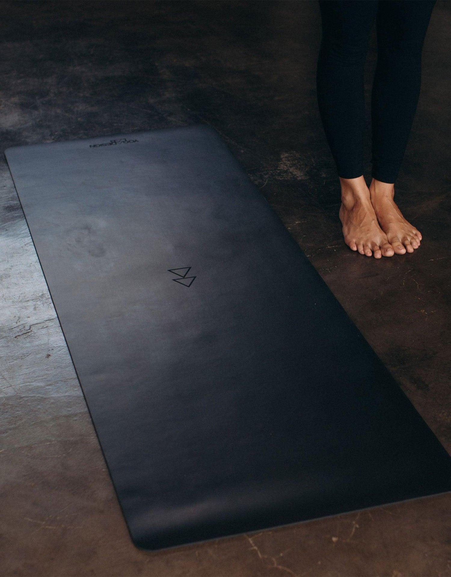 Infinity Yoga Mat - 5mm - Black/Night - Anti-Slip Yoga Mat for Poses &amp; Grip - Yoga Design Lab 