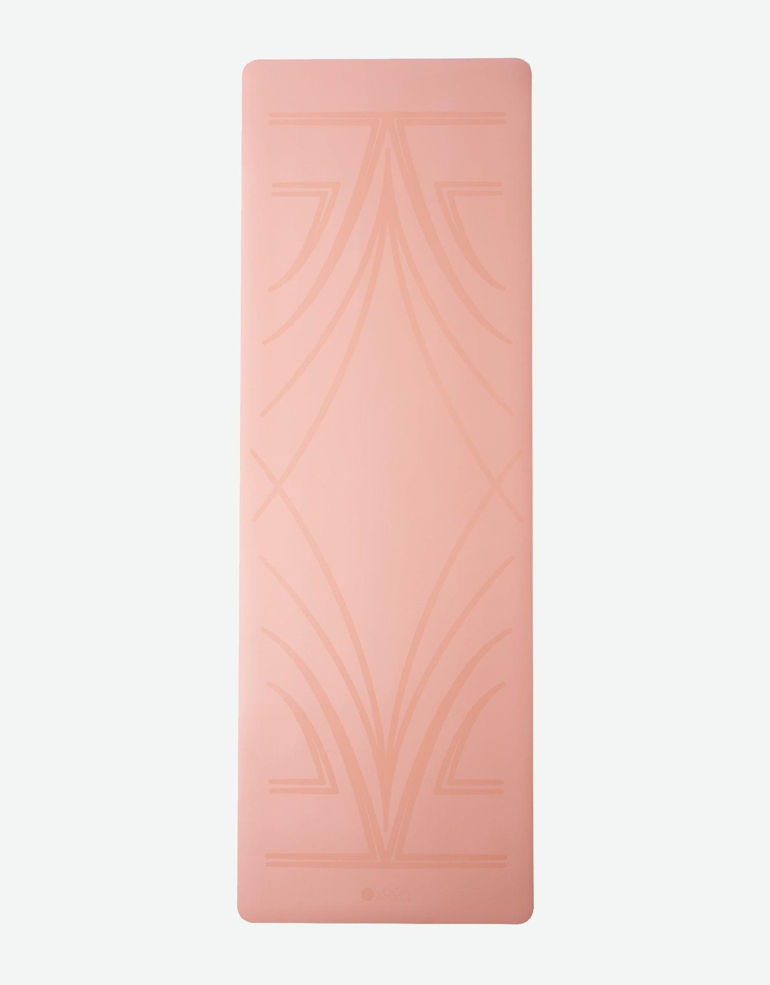 Infinity Yoga Mat - Diamond Align Coral - Yoga Design Lab 