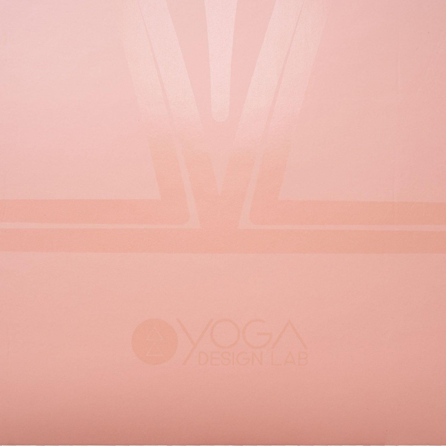 Infinity Yoga Mat - Diamond Align Coral - Yoga Design Lab 