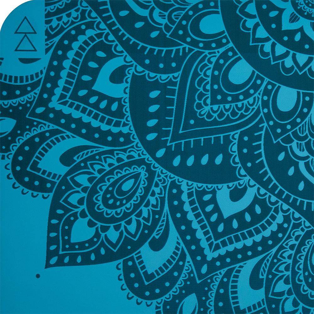 Infinity Yoga Mat - 5mm - Mandala Aqua - The Best Yoga Mat provides great support - Yoga Design Lab 