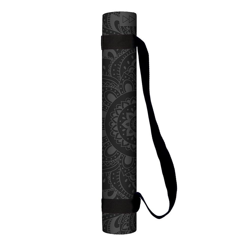 Infinity Yoga Mat - 5mm - Mandala Charcoal- The Best Yoga Mat provides great support - Yoga Design Lab 