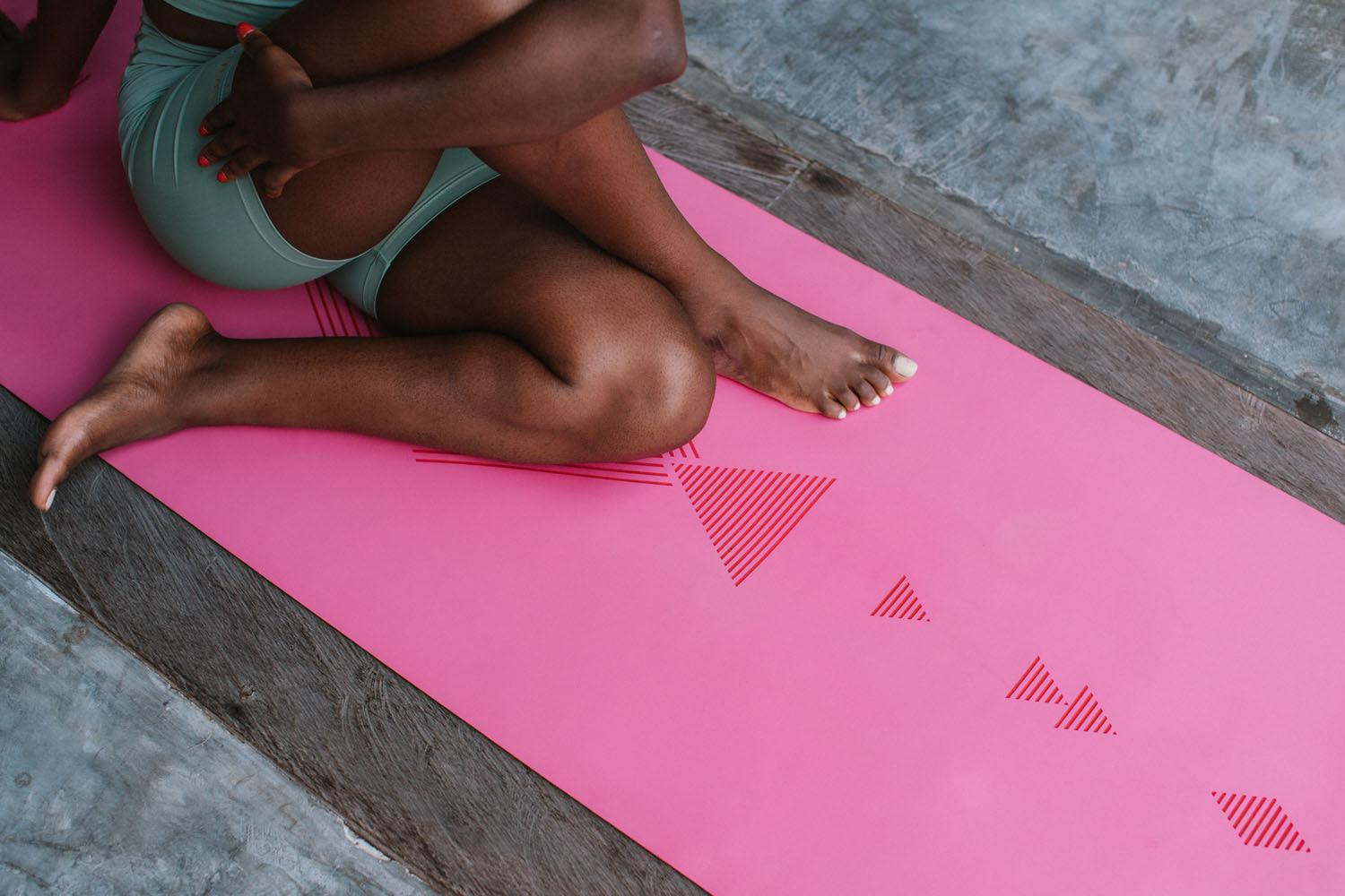 Infinity Yoga Mat - Tribal Rose - Yoga Design Lab 