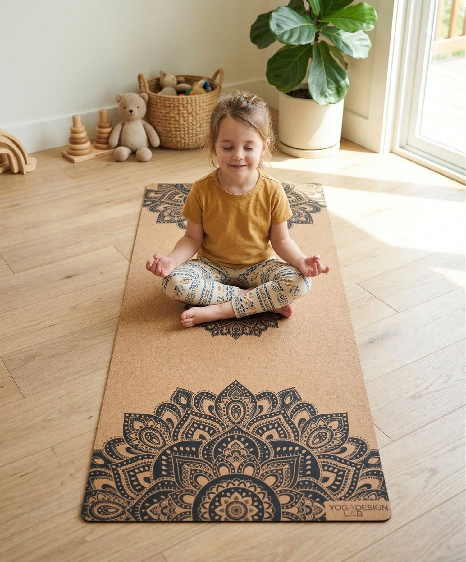 Kids Cork Yoga Mat