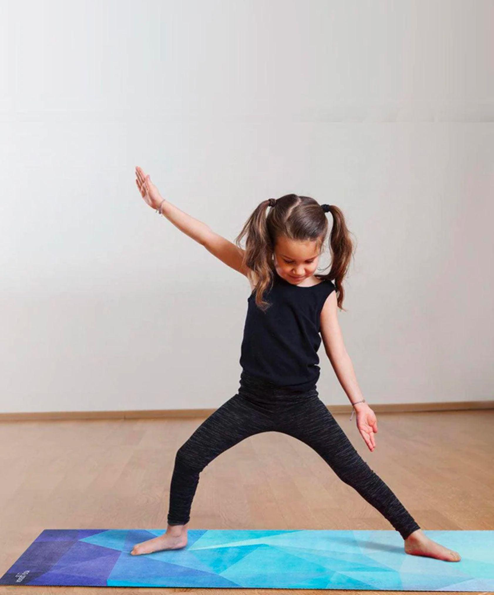 YDL Combo Kid’s Yoga Mat - 2-in-1 (Mat + Towel) For Kids Yoga Practices - Yoga Design Lab 