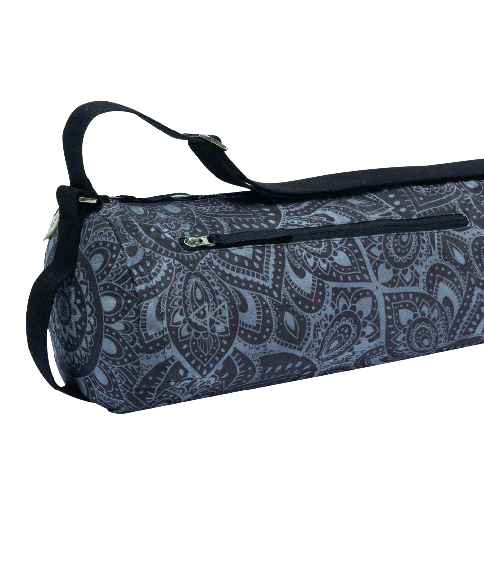Yoga Mat Bag - Mandala Charcoal
