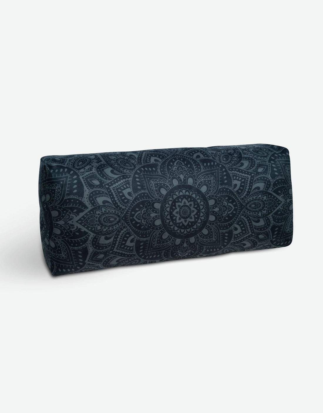 Yoga Bolster - Mandala Charcoal - Yoga Design Lab