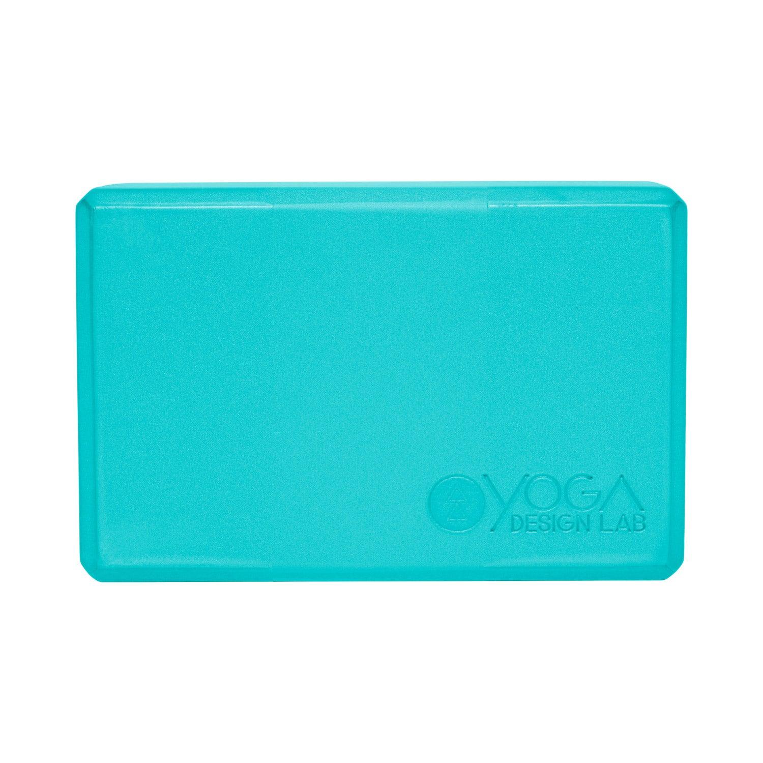 Foam Yoga Block - Aqua Sky - Yoga Design Lab 