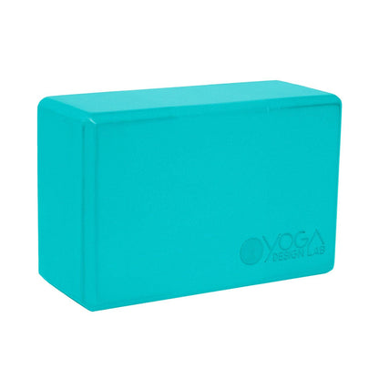 Foam Yoga Block - Aqua Sky - Yoga Design Lab 