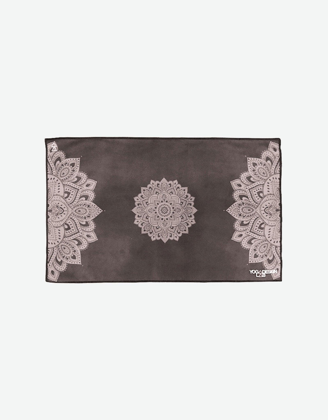 Yoga Hand Towel - Mandala Black - Yoga Design Lab