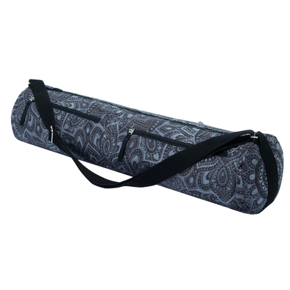 Yoga Mat Bag - Mandala Charcoal