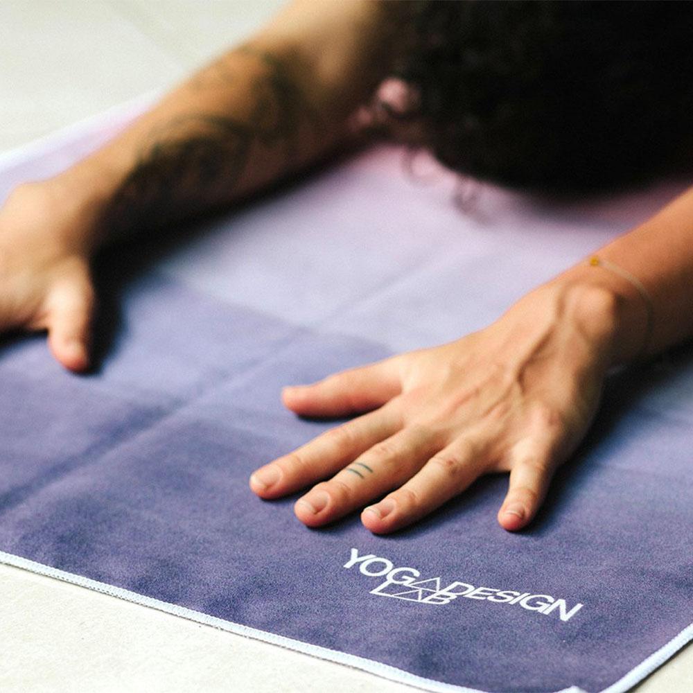 Yoga Mat Towel - Breathe - Ultra-Grippy, Moisture Absorbing &amp; Quick-Dry - Yoga Design Lab 