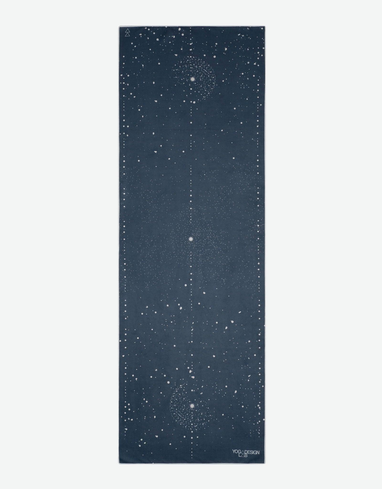 Yoga Mat Towel - Celestial - Ultra-Grippy, Moisture Absorbing &amp; Quick-Dry - Yoga Design Lab 