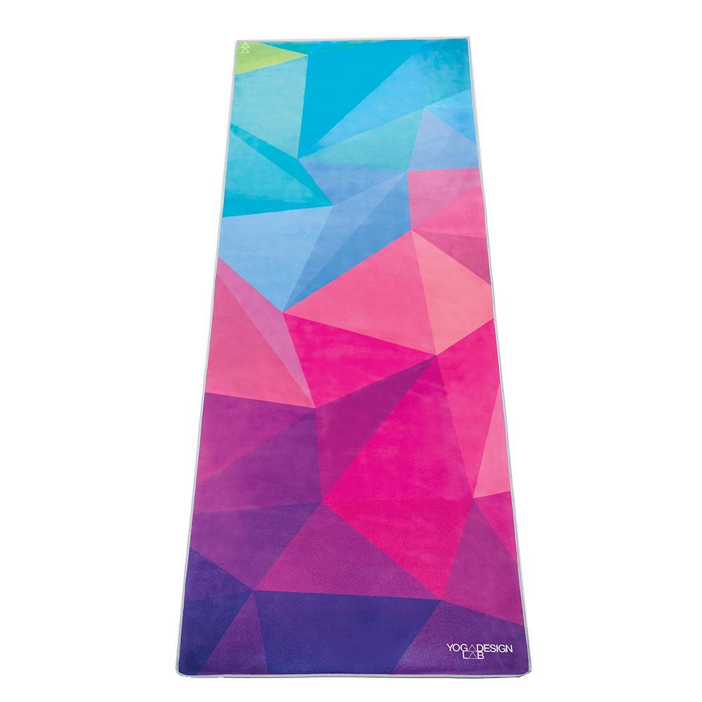 Yoga Mat Towel - Geo - Ultra-Grippy, Moisture Absorbing &amp; Quick-Dry - Yoga Design Lab 