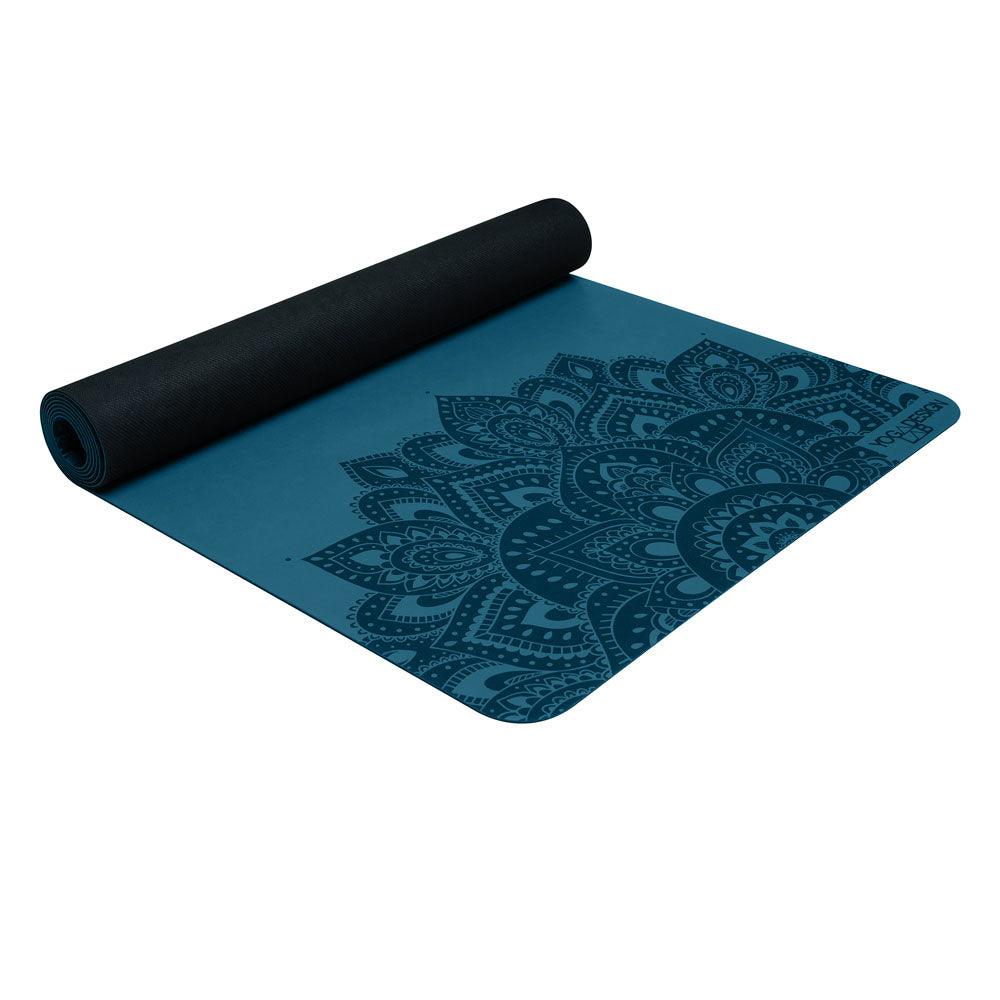 Indigo Sky Blue Yoga Mat, Personalized Third Eye Hamsa Tie-dye Decor Custom  Accessories, Zen Yoga Mediation Pilates Mat, Sacred Geometry 