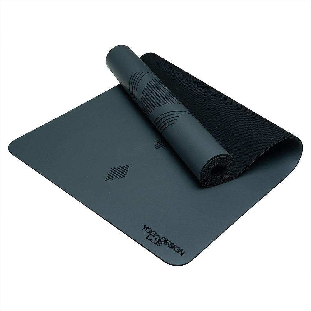 Infinity Yoga Mat - Tribal Charcoal - Yoga Design Lab 