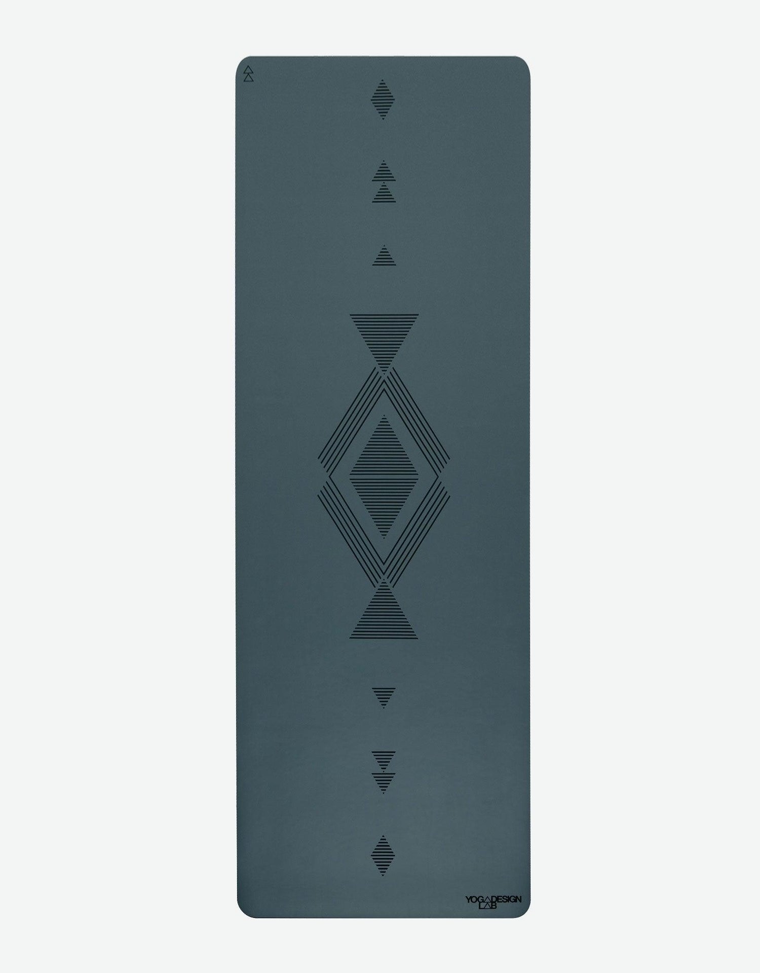 Infinity Yoga Mat - Tribal Charcoal - Yoga Design Lab 