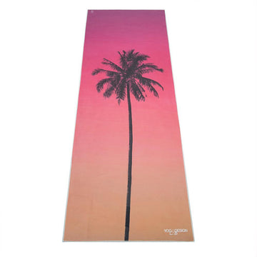 Yoga Design Lab - Yoga Mat Towel - Venice - Ultra-Grippy, Moisture Absorbing & Quick-Dry